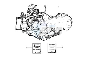 X9 EVOLUTION 200 drawing Engine