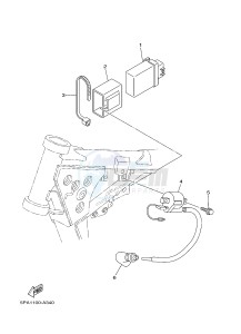 YZ85LW (1SND 1SNF 1SPD 1SPF) drawing ELECTRICAL 1