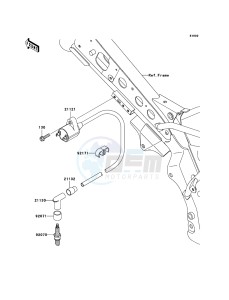 KLX110 KLX110A6F EU drawing Ignition System