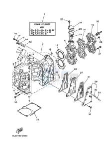 25NMHOL drawing CYLINDER--CRANKCASE