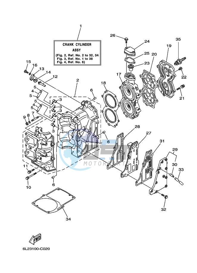 CYLINDER--CRANKCASE