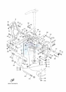 LF200XCA drawing FRONT-FAIRING-BRACKET