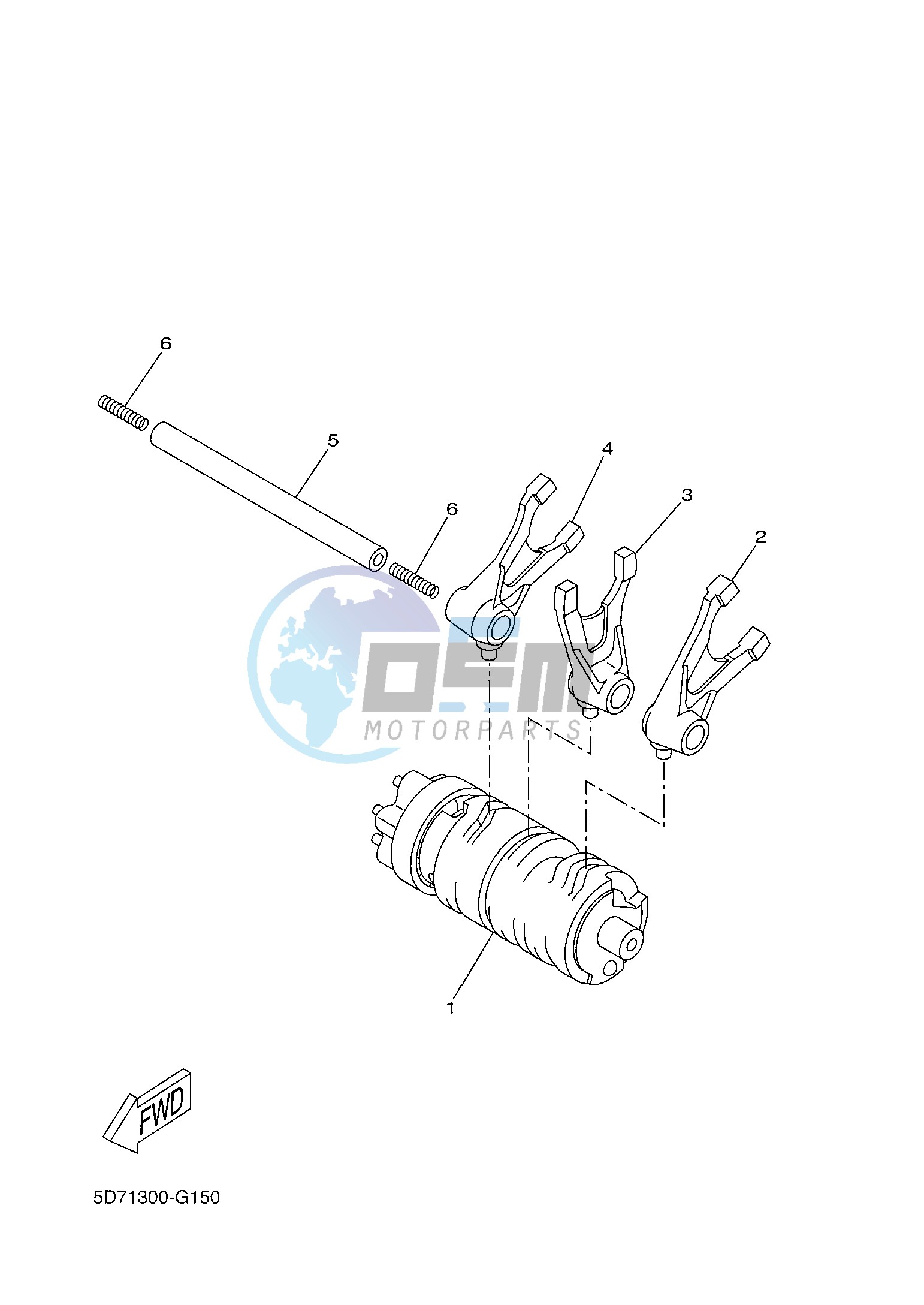 SHIFT CAM & FORK