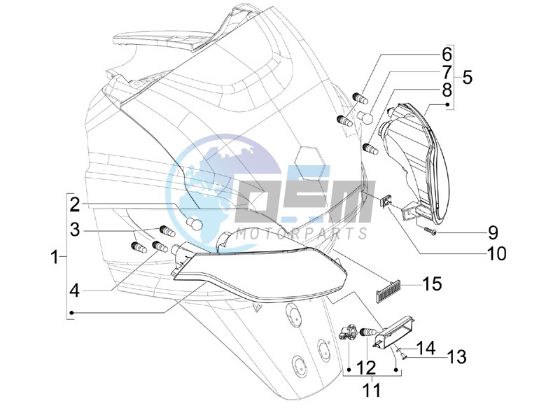 Tail light - Turn signal lamps