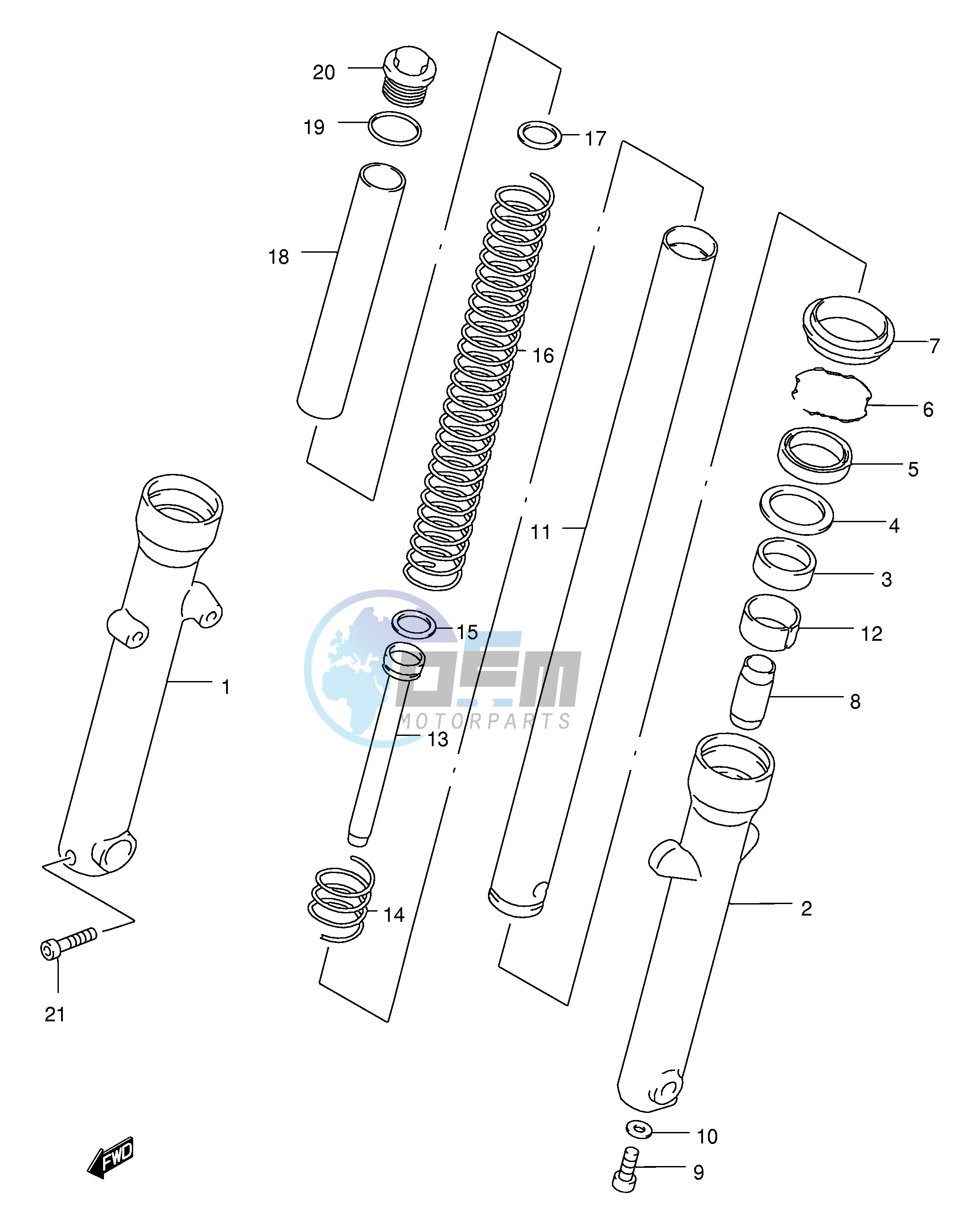 FRONT FORK DAMPER