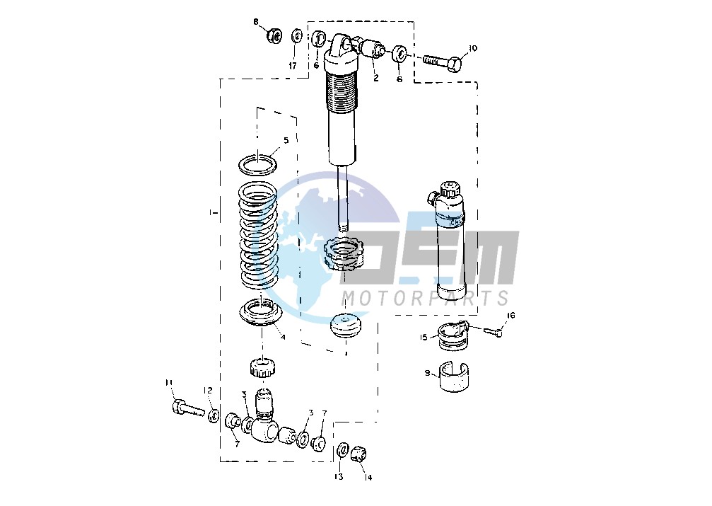 REAR SHOCK ABSORBER