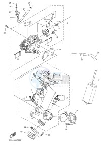 XVS950CUD-A XV950 ABS XV950 R-SPEC (BS58) drawing INTAKE 1