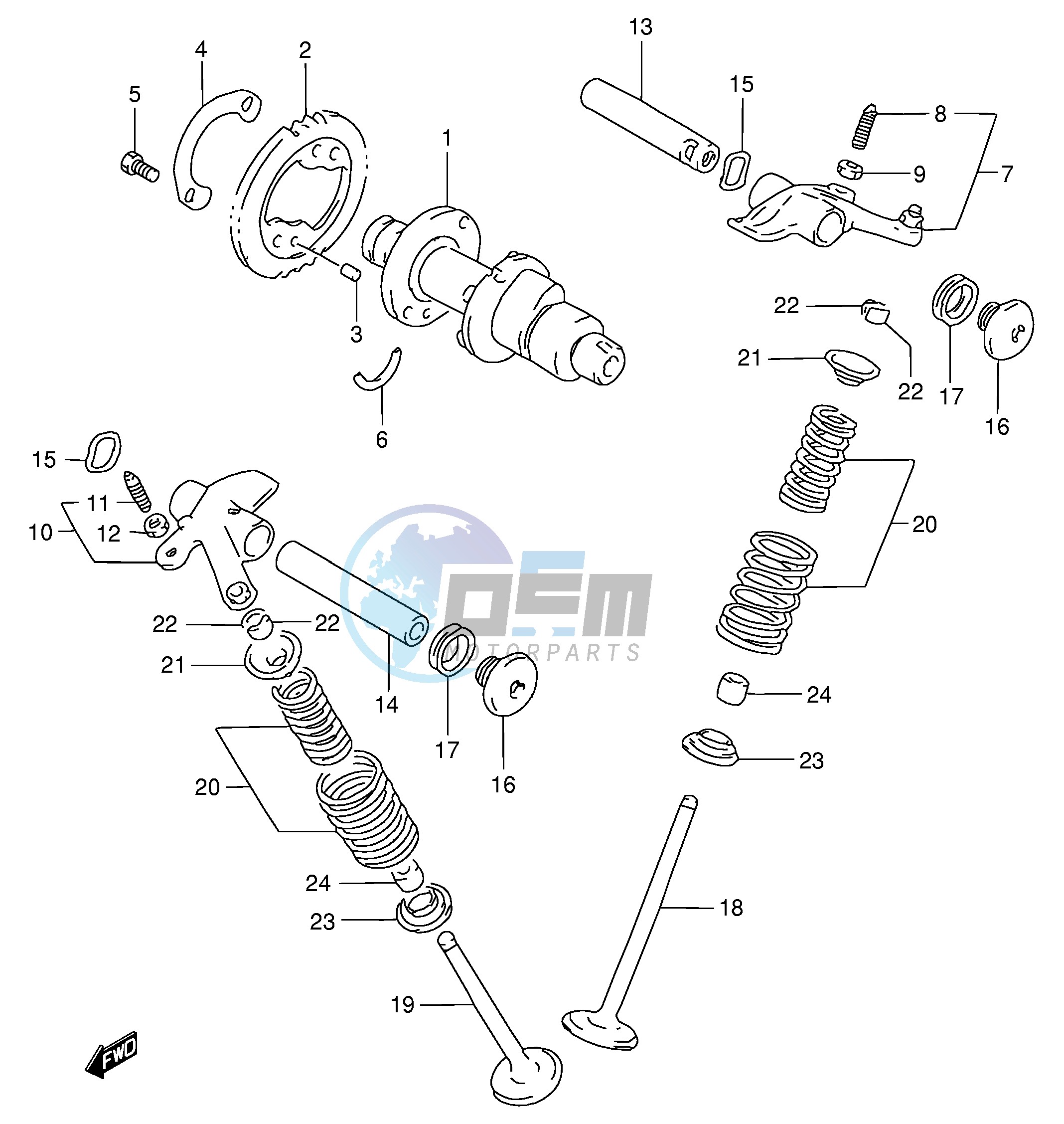 CAM SHAFT - VALVE