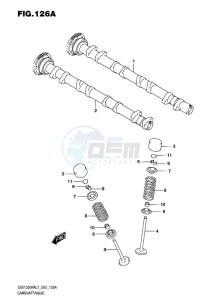 GSX-1300R ABS HAYABUSA EU drawing CAMSHAFT-VALVE