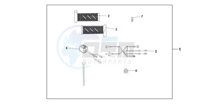 SH125C drawing GRIP HEATER (12A)