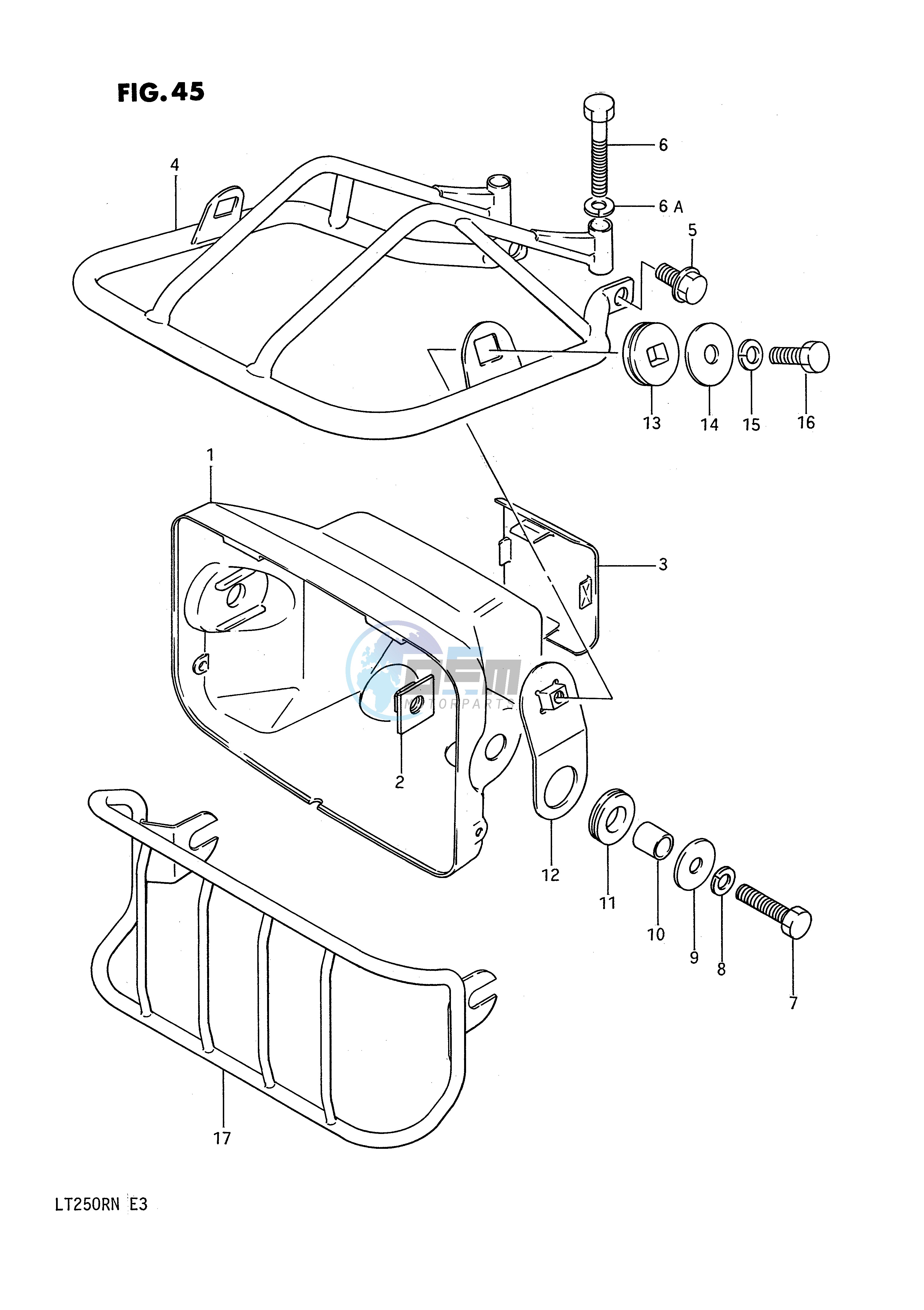 HEADLAMP HOUSING