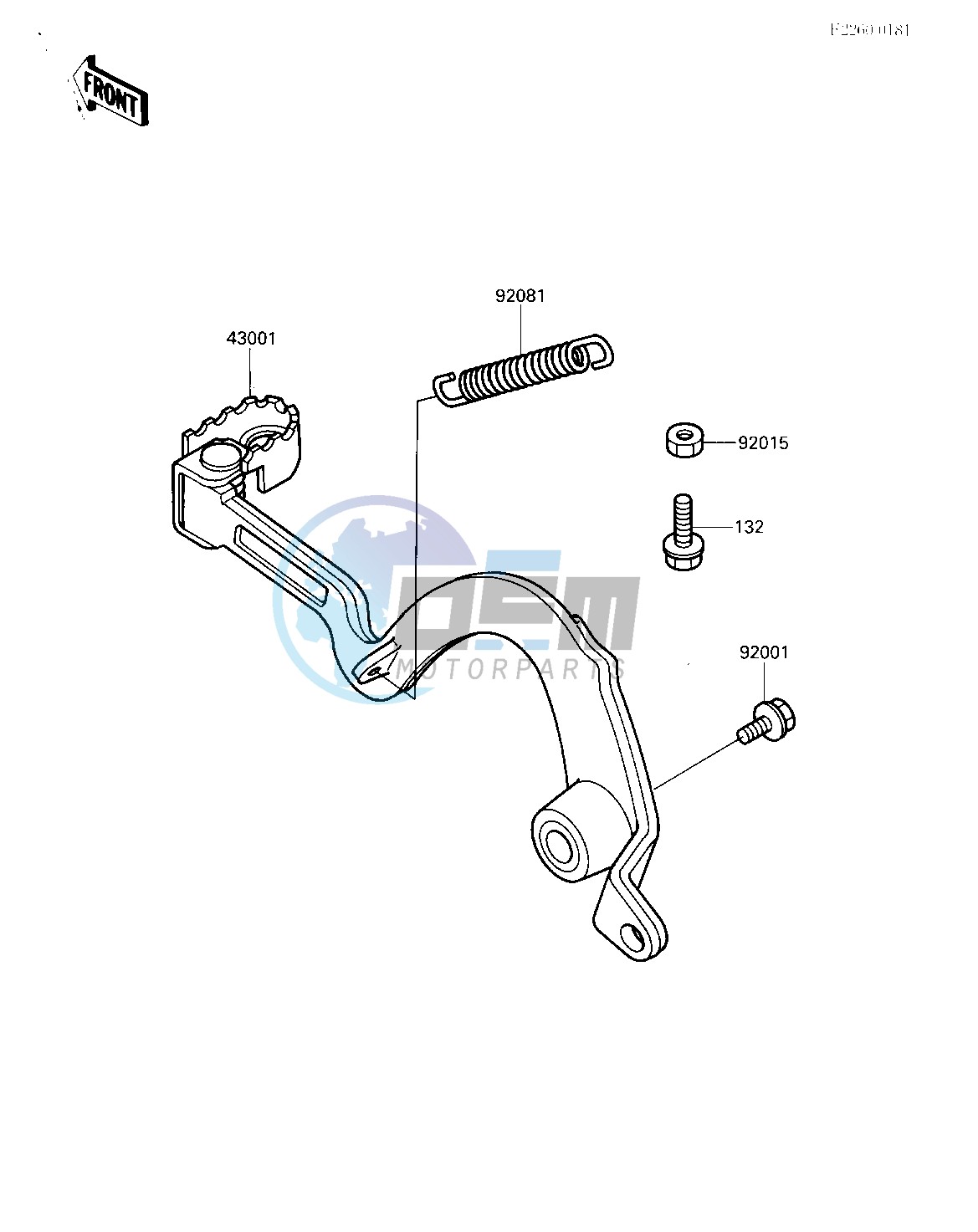 BRAKE PEDAL