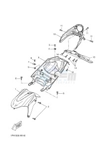 NS50 AEROX (1PH3 1PH3 1PH3 1PH3) drawing FENDER