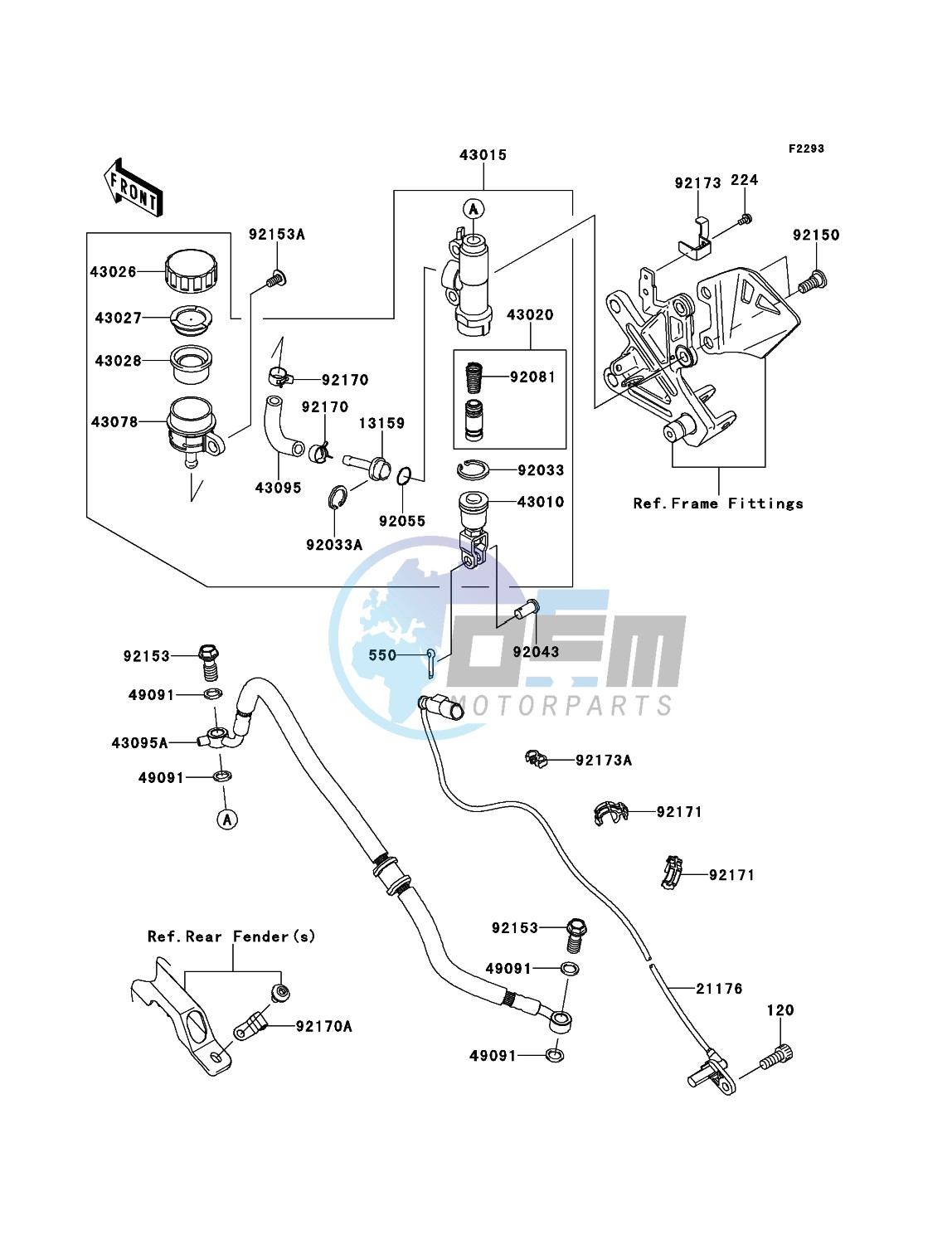 Rear Master Cylinder