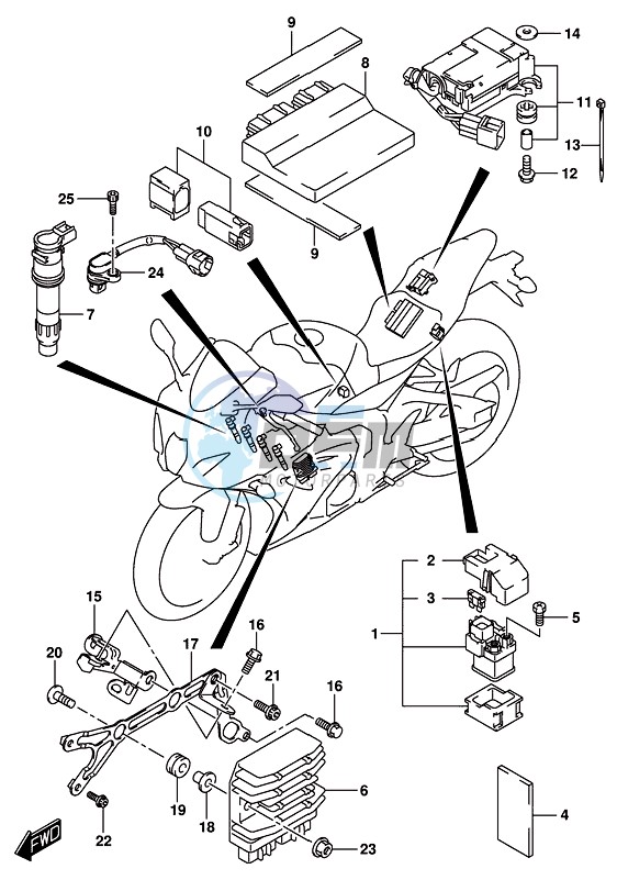 ELECTRICAL (GSX-R1000AL8 E21)