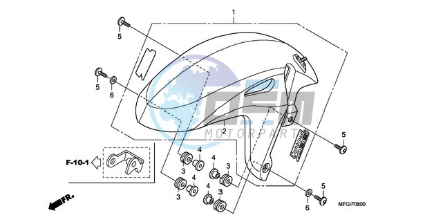 FRONT FENDER