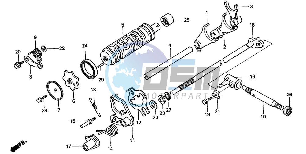 GEARSHIFT DRUM