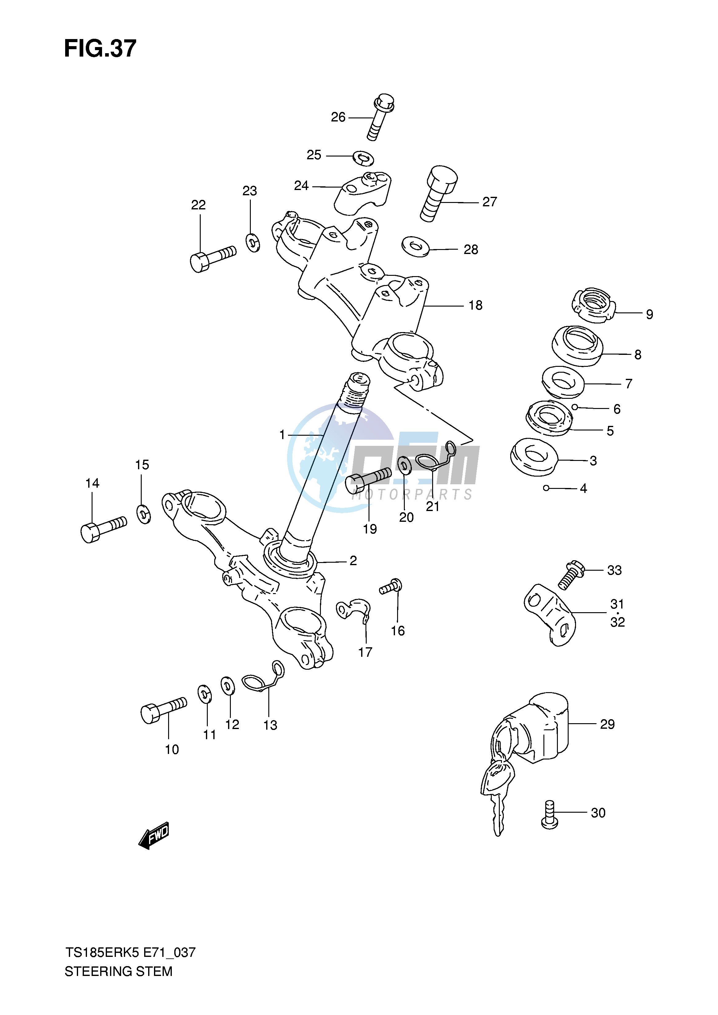 STEERING STEM