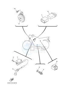 YB125 (2CS8) drawing ELECTRICAL 2