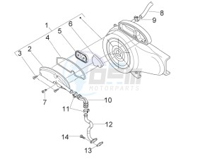 Fly 50 4t 4v (USA) drawing Secondairy air box