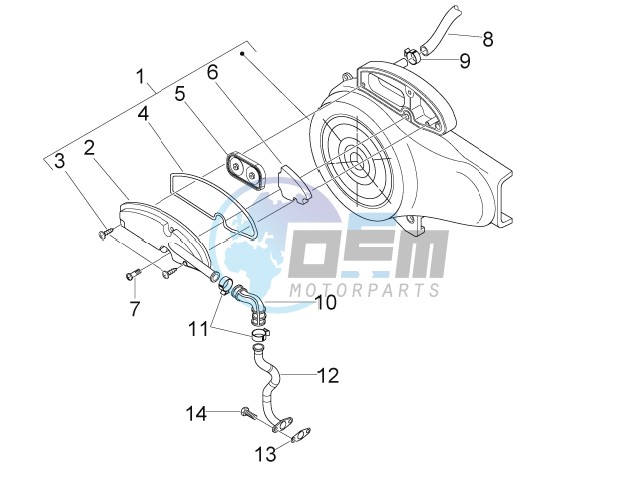 Secondairy air box