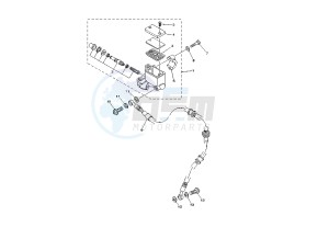 XG TRICKER 250 drawing FRONT MASTER CYLINDER