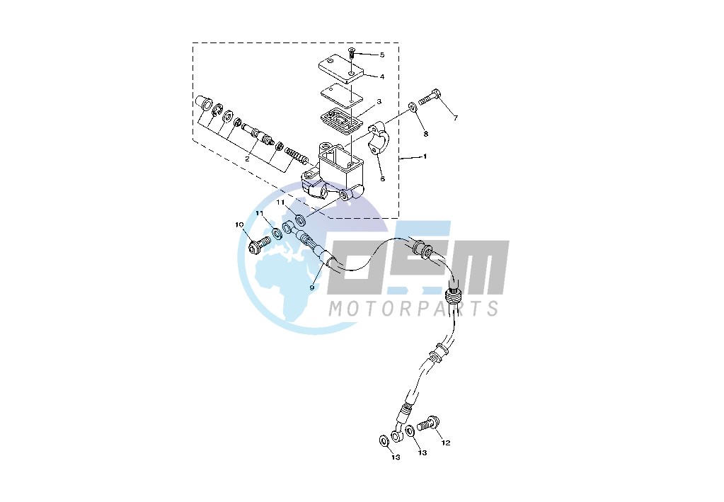 FRONT MASTER CYLINDER