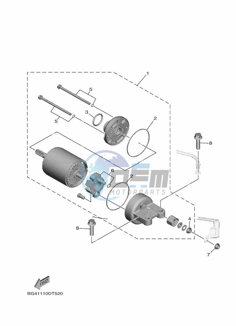 STARTING MOTOR