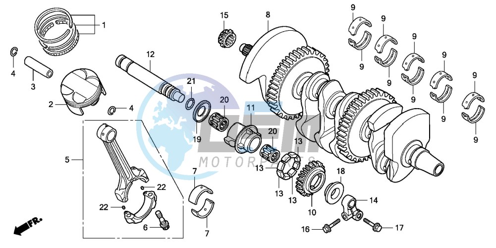 CRANKSHAFT/PISTON