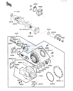 ZG 1000 A [CONCOURS] (A1-A3) [CONCOURS] drawing DRIVE SHAFT_FINAL GEAR