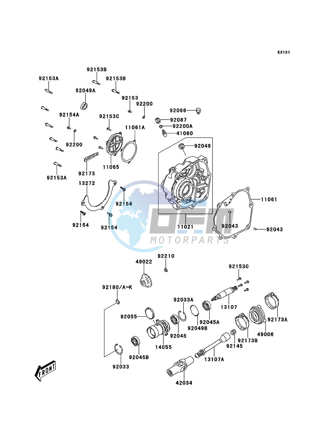 Front Bevel Gear