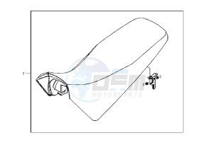 DXR QUAD - 250 cc drawing SEAT