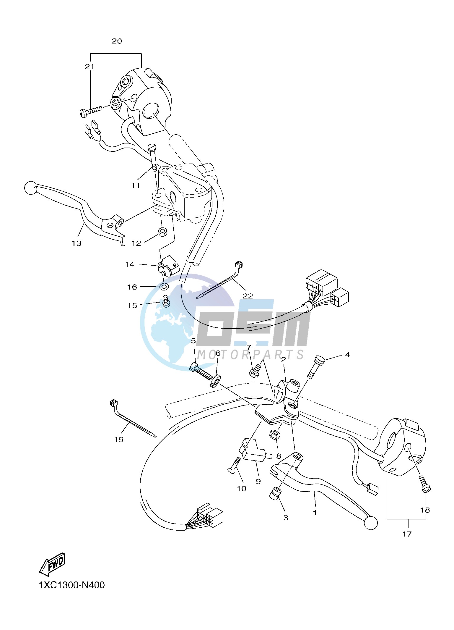 HANDLE SWITCH & LEVER