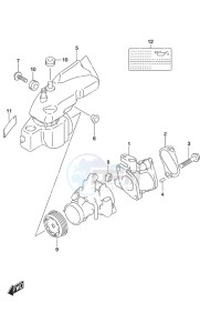 DF 9.9B drawing Inlet Manifold