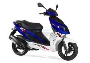 RS-SPORT-BLUE 50 drawing .MODEL COLOR