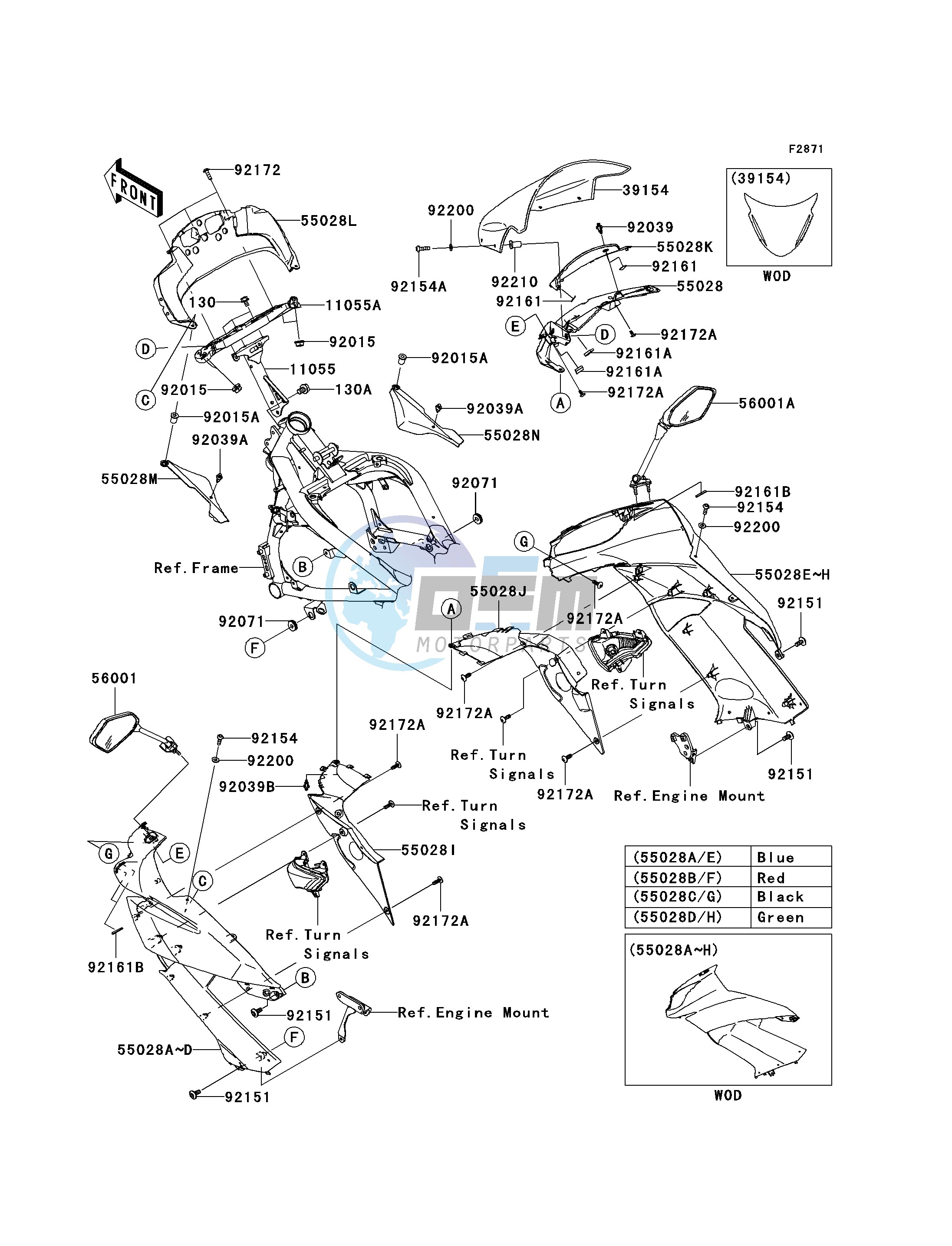 COWLING-- UPPER- -