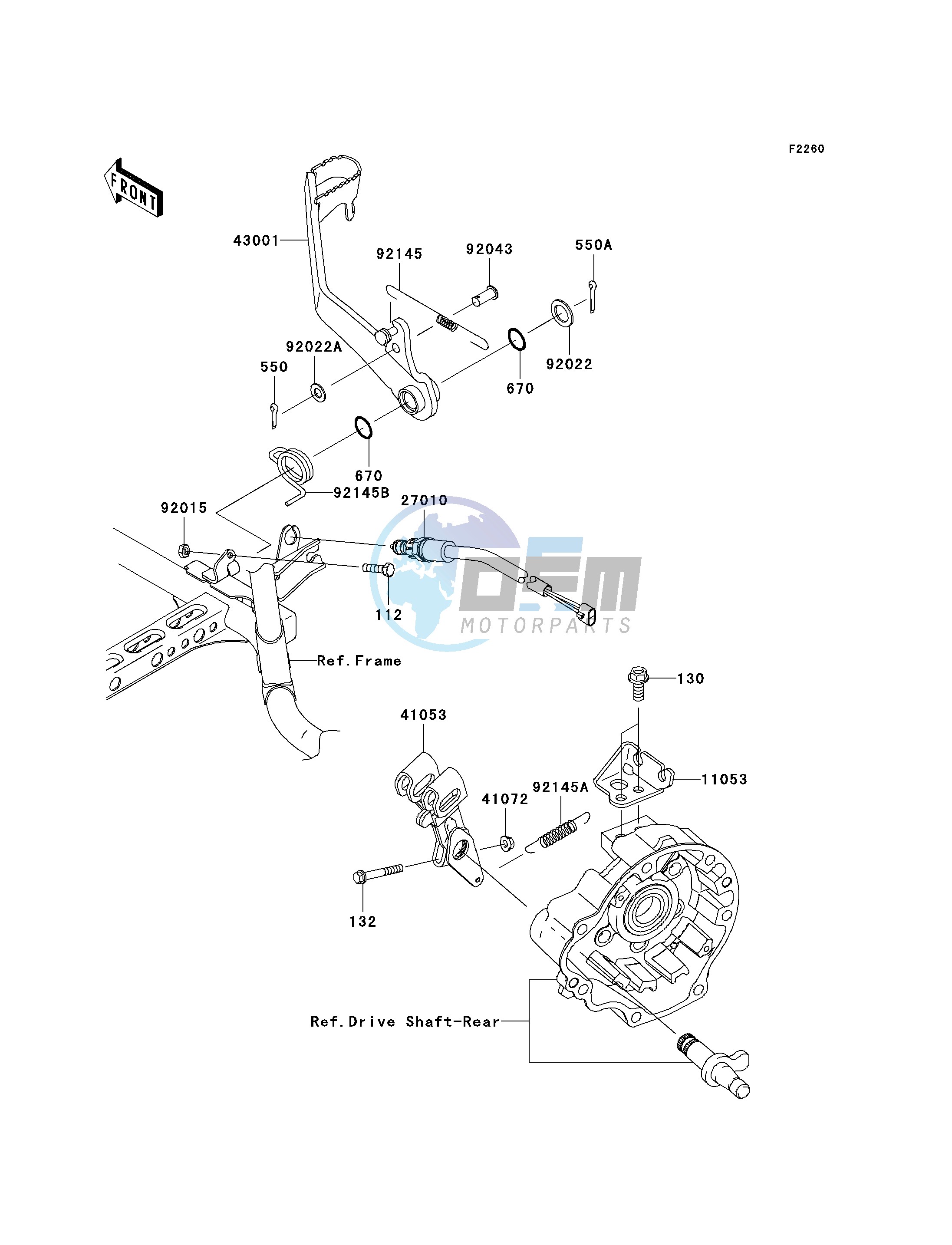 BRAKE PEDAL