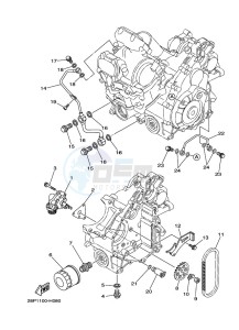 YFM700FWAD GRIZZLY 700 EPS (BDE4) drawing OIL PUMP