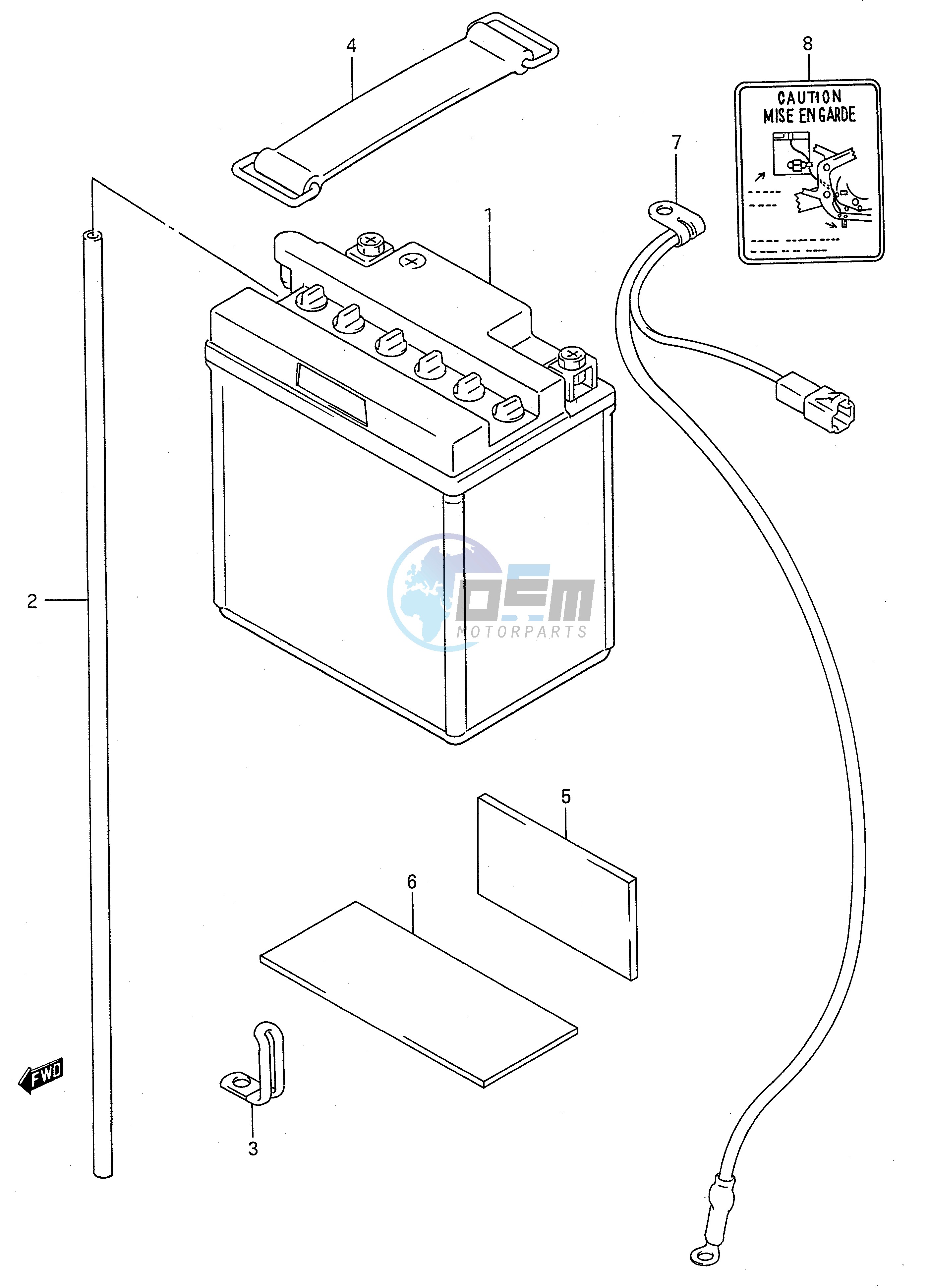 BATTERY (MODEL J)