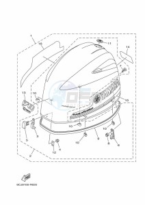 F70AETX drawing TOP-COWLING