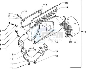 Typhoon 125 drawing Silencer