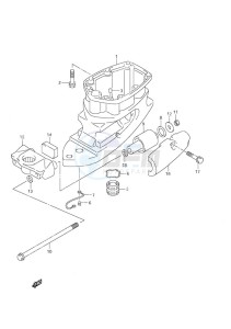 DF 140 drawing Driveshaft Housing