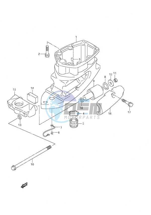 Driveshaft Housing