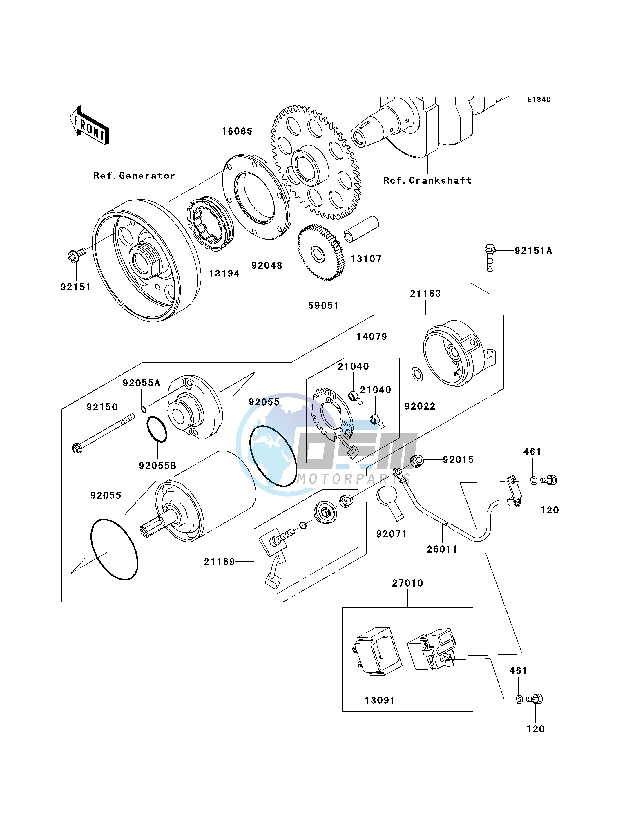 STARTER MOTOR