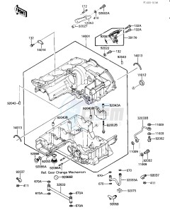 ZL 1000 A [ZL1000 ELIMINATOR] (A1) drawing CRANKCASE