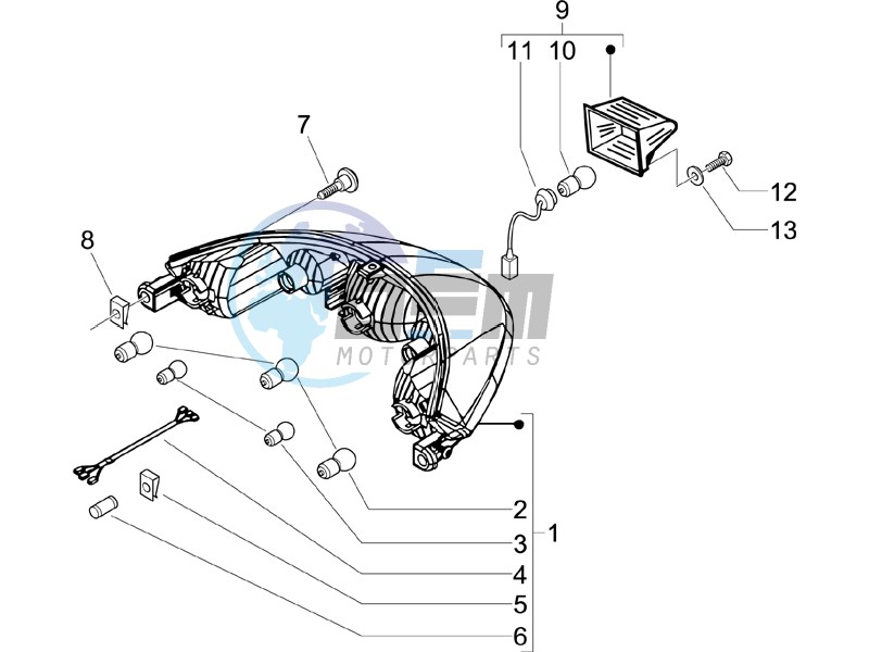 Tail light - Turn signal lamps