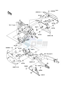 VN1700_CLASSIC_TOURER_ABS VN1700DDF GB XX (EU ME A(FRICA) drawing Side Covers/Chain Cover