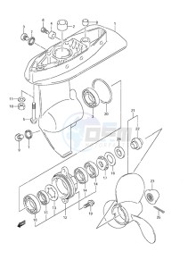 DF 6 drawing Gear Case