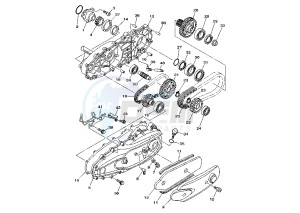 XP T-MAX 500 drawing SUB TRANSMISSION