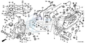 SH300RE SH300RE UK - (E) drawing CRANKCASE